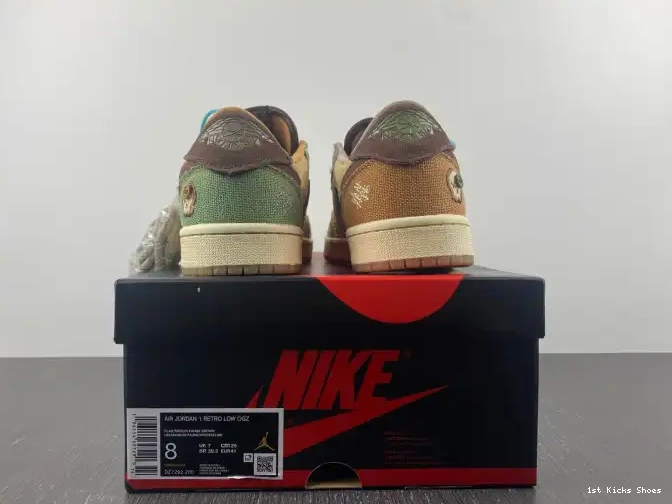 1st Kicks Shoes Jordan Voodoo DZ7292-200 Retro 1 Williamson OG Low Zion 0515
